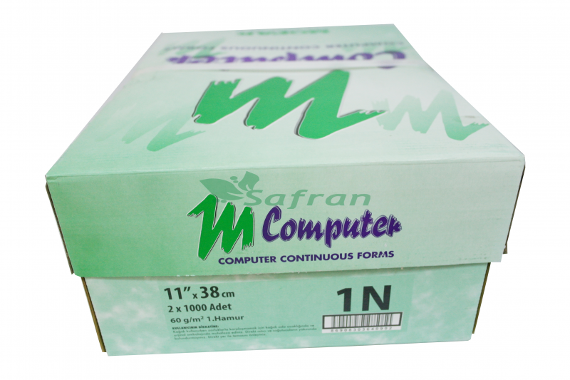 Mopak Sürekli Form Kağıdı 11x38 - 1 Nüsha 60gr. (1000 Li)